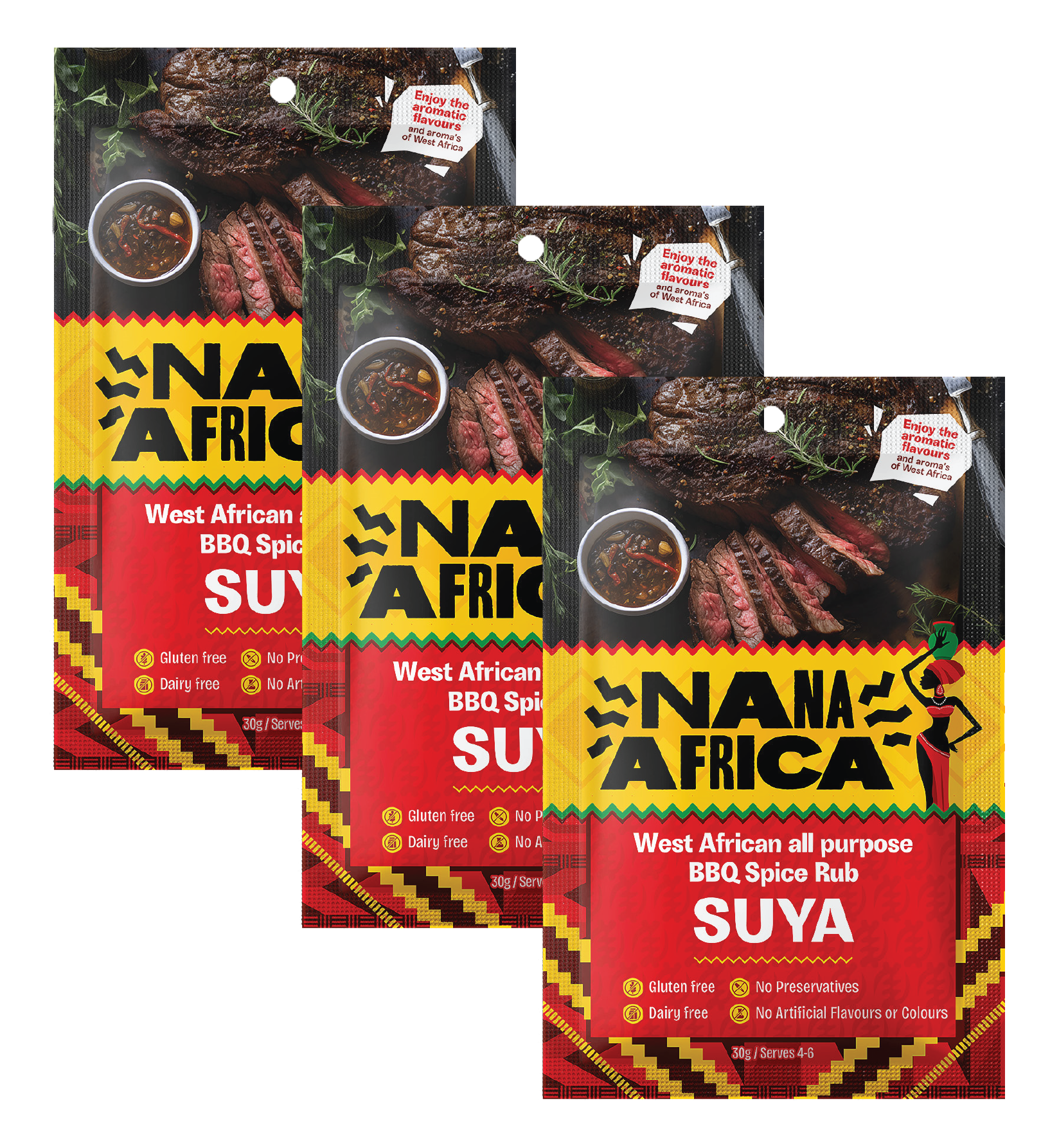 Suya 3 pack